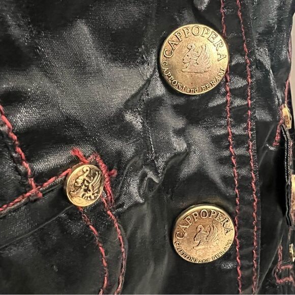 CAPPONI & PERANI Cappopera Y2K Winter Auttum Vintage Jacket Fit Size M - Picture 10 of 16
